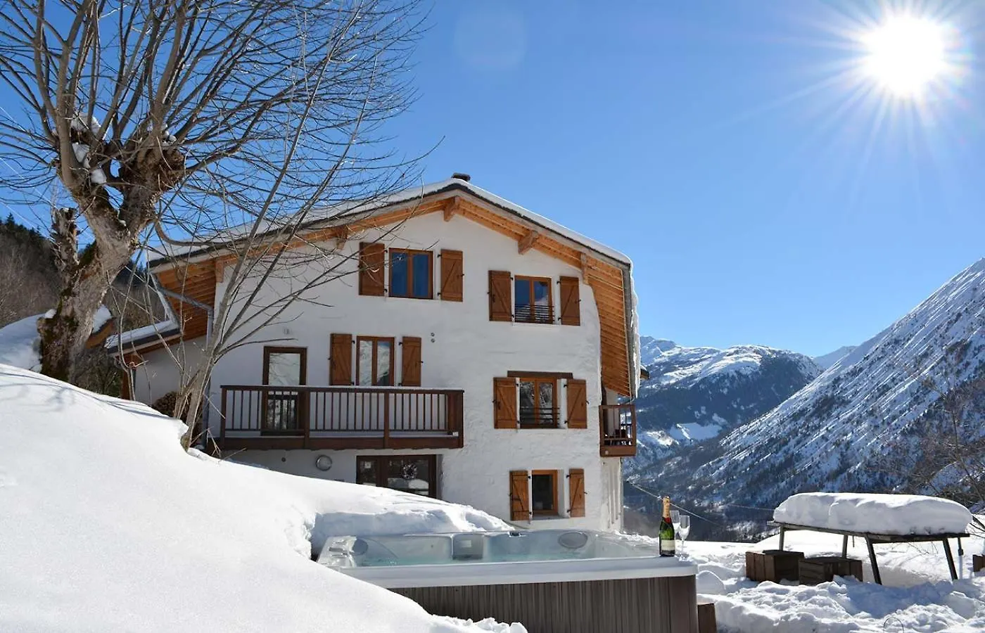 Chalet Broski - Luxury Near St Martin De Bellville Planvillard